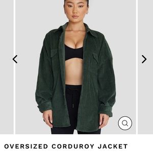 Cropshop botique forest green jacket (no more tags)